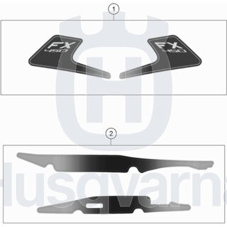 Aufkleberset FX 450 2020