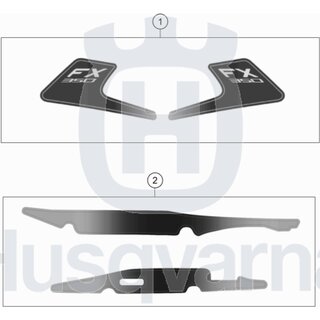 Aufkleberset FX 350 2020