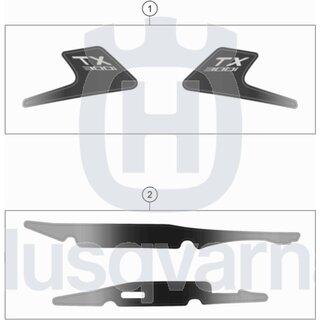 Aufkleberset TX 300i 2020