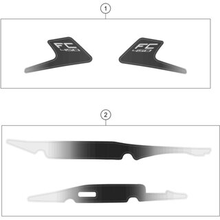 Aufkleberset FC 450 2020