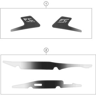 Aufkleberset FC 350 2020