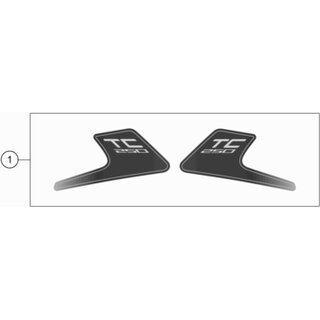 Aufkleberset TC 250 2020