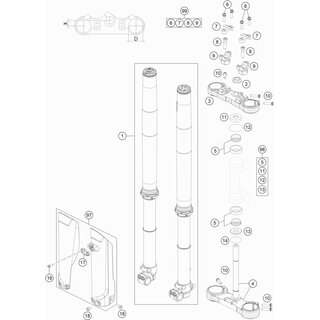 Kit proteccin horquilla 85 SX 2020