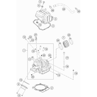 Manguera de ventilacin del motor