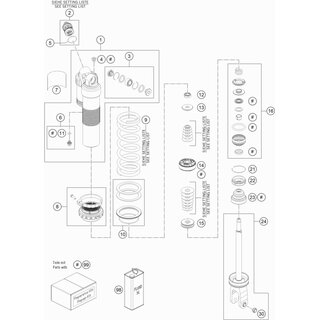 Druckstufeneinstellung kpl. Link 2020