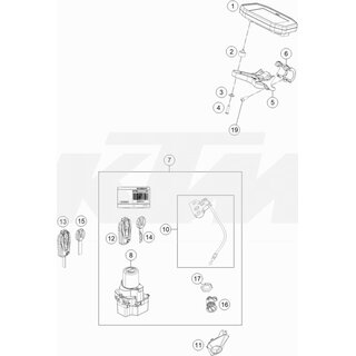 Schlossgarnitur Race-on 433MHz