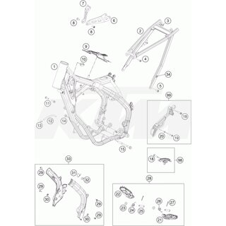 Rahmen 504R3 schwarz