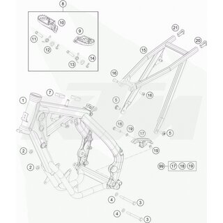 Rahmen 463S3 schwarz