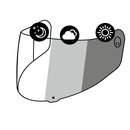 X-spirit Iii Cwr-1 Photocromic Visor