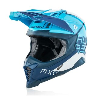 Acerbis Helm Impact X-Racer VTR Blau Wei