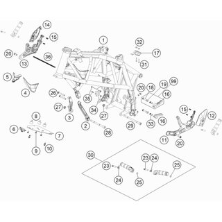 Fu�rastentr�ger vo/re