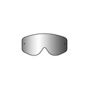Racing Goggles Single Lens Silver Mirror