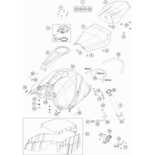 Sensor palanca gasolina