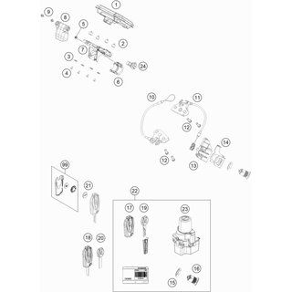 Tapa del conector, instrumento su