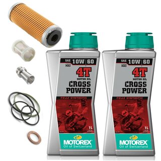lfilterkit + 2x Motorex 10W/60