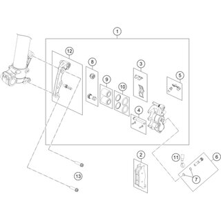 Kit tornillos pastillas