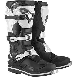Alpinestars Stiefel Tech 1 Schwarz Wei