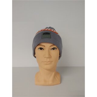 KTM Shop24 Bommel Mtze Grau Orange
