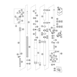 Reparaturkit Gabel 48mm (4860 MXMA)
