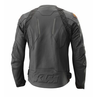 Helical Leather Jacket 48