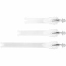 Alpinestars Ersatzschnallen mit Aluminium Br�cke Tech10 Wei�