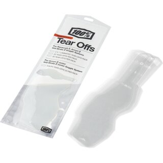 100% Tear-Offs standard fr Strata 2, Accuri 2, Racecraft...