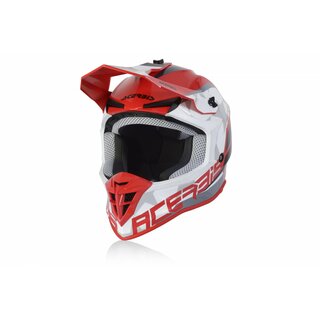 Acerbis Helm Linear Rot Wei
