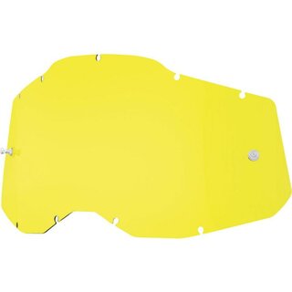 100% Ersatzscheibe Gelb Racecraft 2 Strata 2 Accuri 2