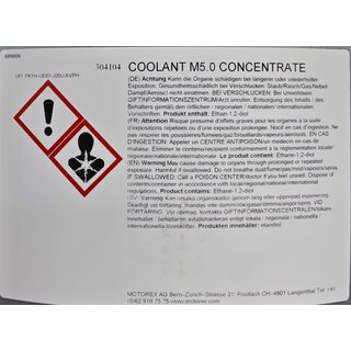 Motorex Offroad Coolant M3.0 rojo 4L Coolant