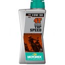 Motorex Sae 15W/50 Top Speed 4T aceite motor 1 litro