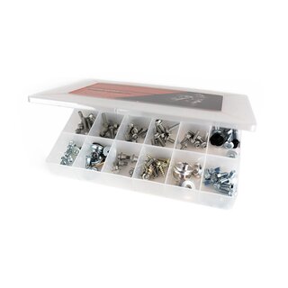 X-Grip Schrauben Kit gro 160-teilig