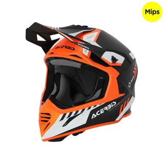 Acerbis Helm X-Track Mips 2206 Schwarz Neonorange