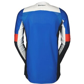 Scott Jersey 450 Angled Light Blau Wei Rot Gr. M