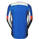 Scott Jersey 450 Angled Light Blau Wei� Rot Gr. M
