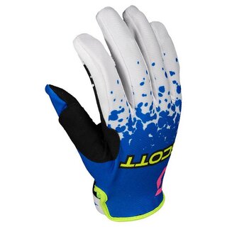 Scott Handschuhe 350 Race Evo Blau Wei Gr.L