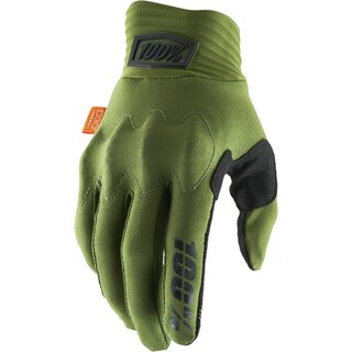 100% Handschuhe Cognito D30 Army Grn