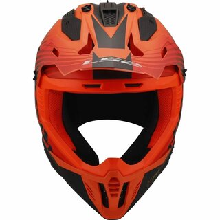 LS2 Helm MX 708 Fast II Orange Rot