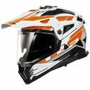 LS2 Helm MX 702 Pioneer II Wei� Orange