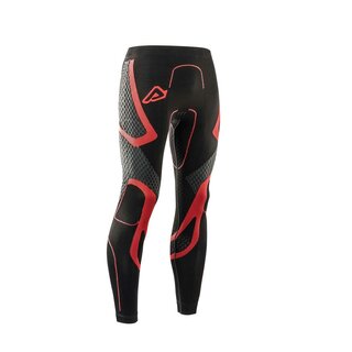 Acerbis Unterhose X-Body Winter Schwarz Rot