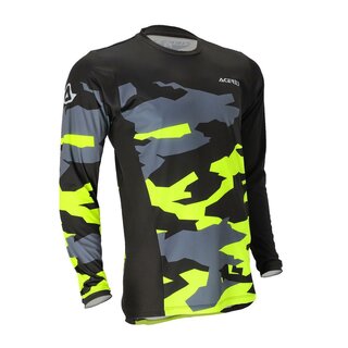 Acerbis Jersey X-Duro Winter Schwarz Gelb