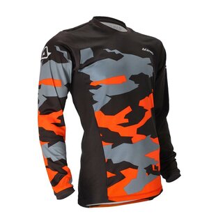 Acerbis Jersey X-Duro Winter Schwarz Orange