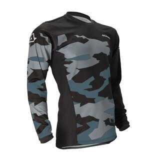 Acerbis Jersey X-Duro Winter Schwarz Grau