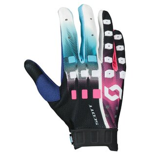 Scott Handschuhe Podium Pro Blau Pink Gr. L