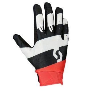Scott Handschuhe Evo Race Wei Rot Schwarz Gr. L