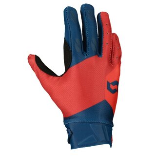 Scott Handschuhe Kids Evo Track Blau Rot Gr. M