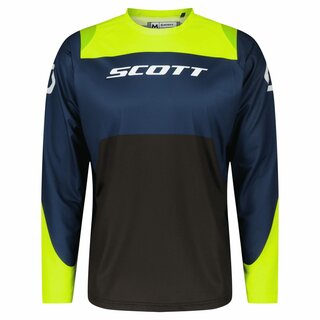 Scott Jersey Evo Race Blau Gelb
