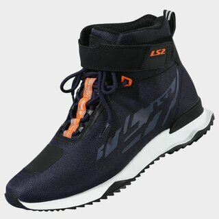 LS2 Schuhe Acrux  Dunkelblau Orange