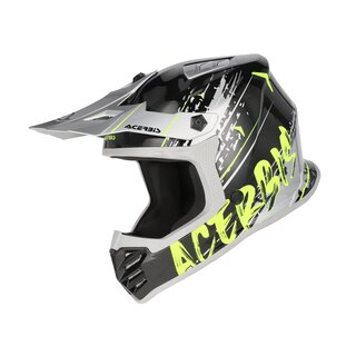 Acerbis Helm Profile Junior Schwarz Neongelb