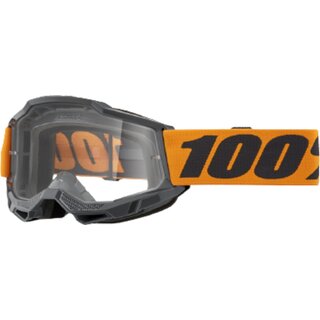 100% Brille Accuri 2 Grau Orange - Klar
