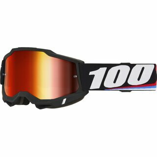 100% Brille Accuri 2 Schwarz - Rot